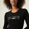 Bloch Original Tees Bloch Off Duty Long Sleeve Crop | Black $49.95