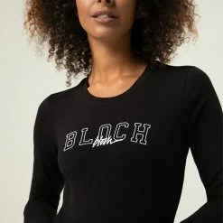 Bloch Original Tees Bloch Off Duty Long Sleeve Crop | Black $49.95