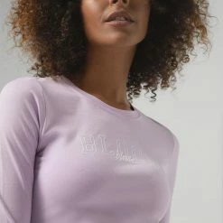 Bloch Off Duty Long Sleeve Crop | Lilac $49.95 Bloch Original Tees