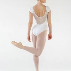 Studio 7 Zoe Leotard | White Leotards