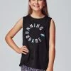 Running Bare Girl Easy Rider Tank (Child) Dance Active