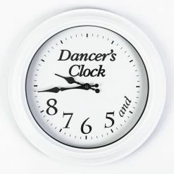 Mad Ally Ballerina Clock - White Gifts
