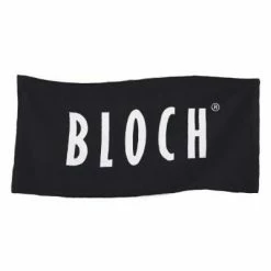 Bloch Logo Towel With Zip Pouch - Black $29.95 Accessories