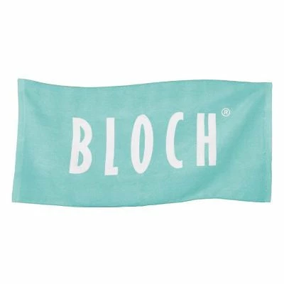 Accessories Bloch Logo Towel With Zip Pouch - Aqua $29.95