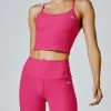 Running Bare Dharma Rib Sports Bra - Rosa