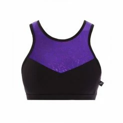 Energetiks Dancewear Evelyn Crop Top - Shattered Glass (Child)