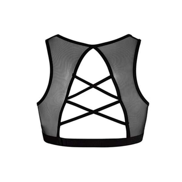 Energetiks Alaina Crop Top | Black Dancewear