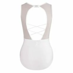 Dancewear Energetiks Abby Mesh Leotard | White