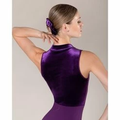 Energetiks Velvet Scrunchie | Aubergine Hair & Make-Up