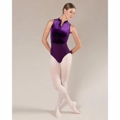 Energetiks Kity Leotard | Aubergine Velvet